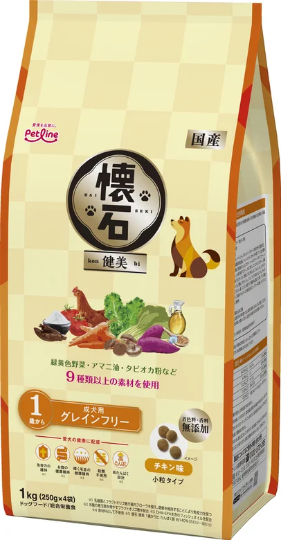 懐石 健美 グレインフリー 1歳から 1000g