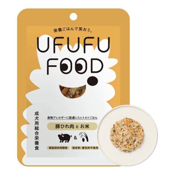 UFUFU FOOD 豚ひれ肉とお米 100g